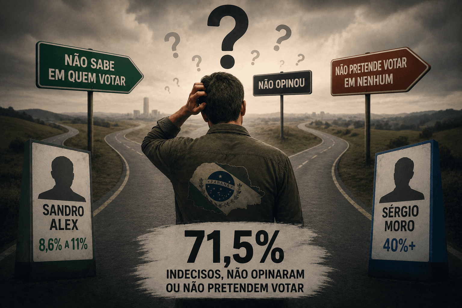 Paraná Pesquisas: o número que realmente importa e que definirá a eleição de 2026