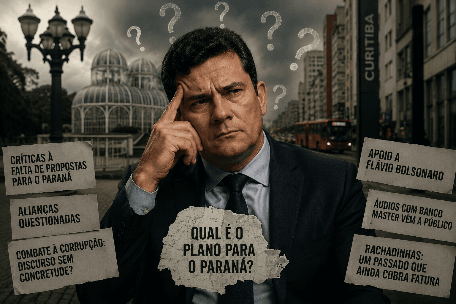 6 mil sugestões e uma pergunta: onde está o Paraná no discurso de Sergio Moro?