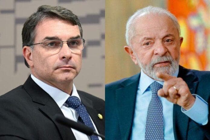O efeito "Dark Horse" - Futura/Apex: Lula tem 42,7%, e Flávio, 35,6% no 1º turno