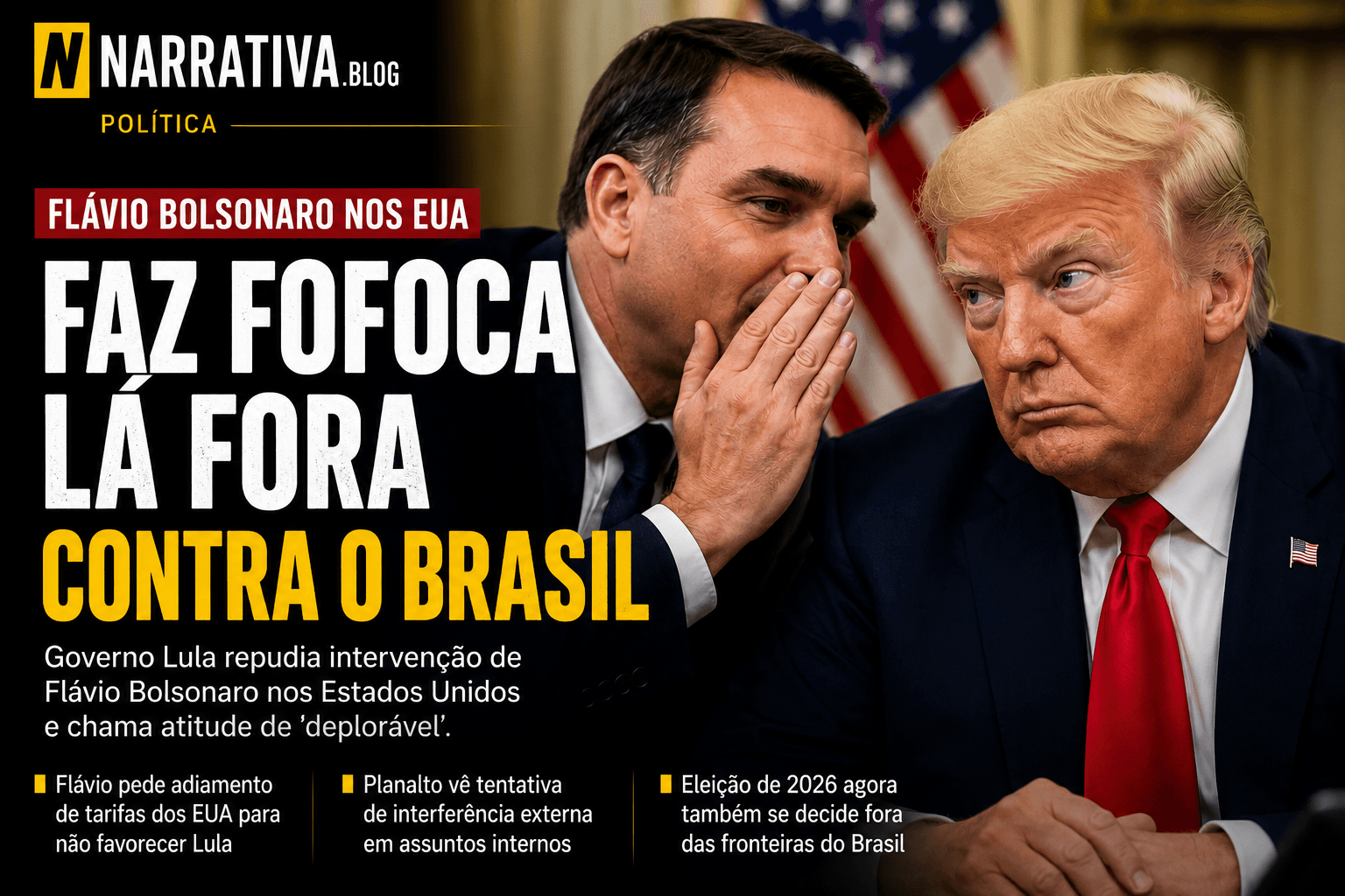 Quando a disputa eleitoral cruza as fronteiras e prejudica o Brasil
