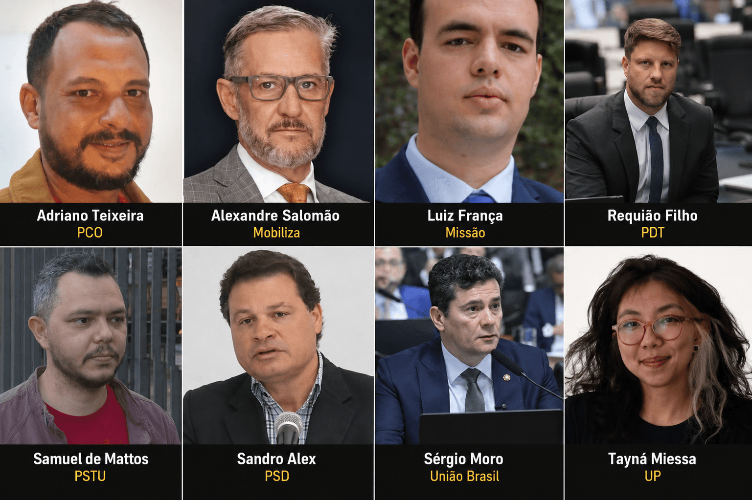 Sandro Alex decola na primeira pesquisa após as convenções e já aparece em segundo lugar