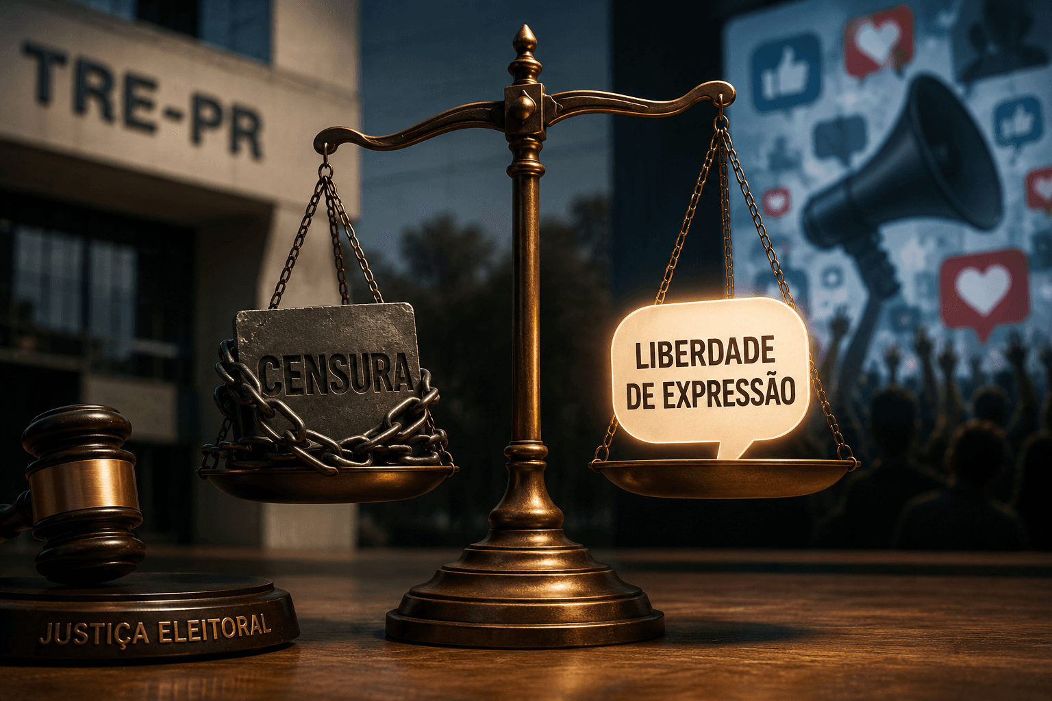 Quando a estratégia é censurar o adversário, a Justiça responde com liberdade de expressão