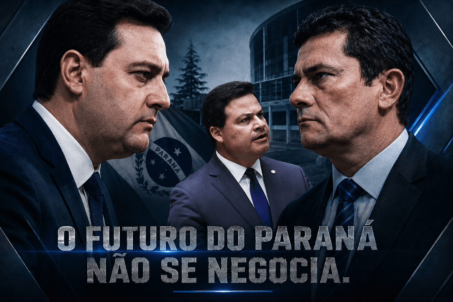 PSD de Ratinho Junior processa Sérgio Moro