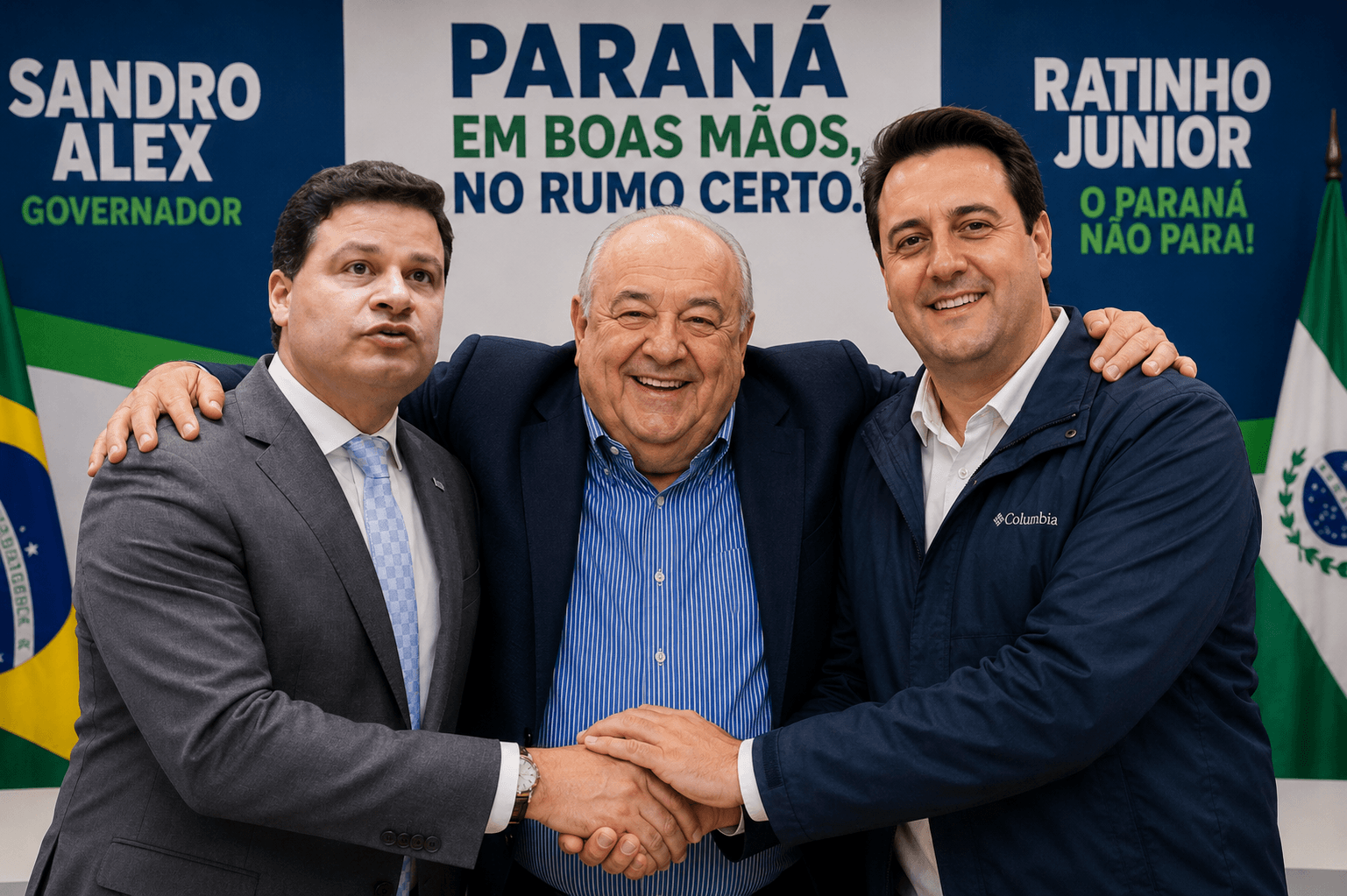 Greca vice de Sandro Alex muda o tabuleiro eleitoral e inaugura uma nova fase da campanha no Paraná